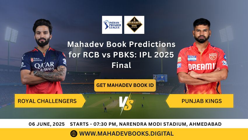 Explore RCB vs PBKS IPL 2025 Final Match predictions,