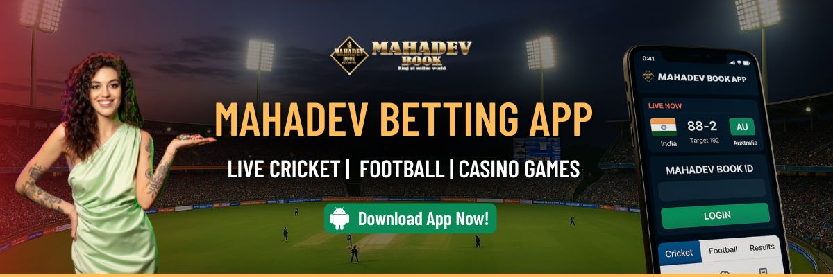 Mahadev betting app banner